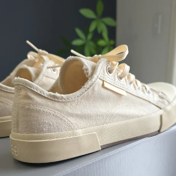 Balenciaga Beige Canvas Sneakers - Picture 5 of 10
